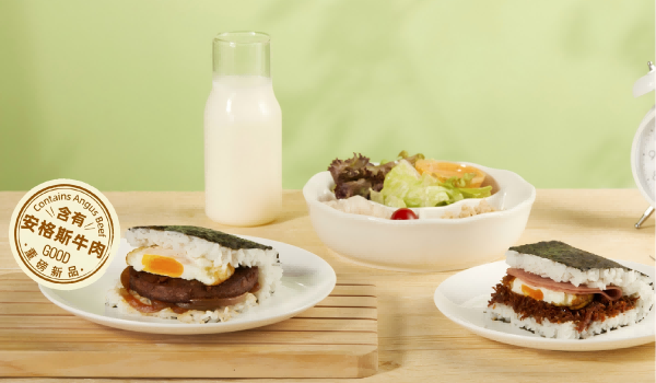 星期零双蛋白安格斯牛肉饼